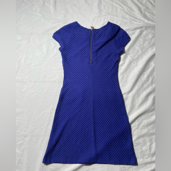 Lilly Pulitzer Coco Textured Shift Dress purple/Blue women’s size XS - Picture 3 of 8